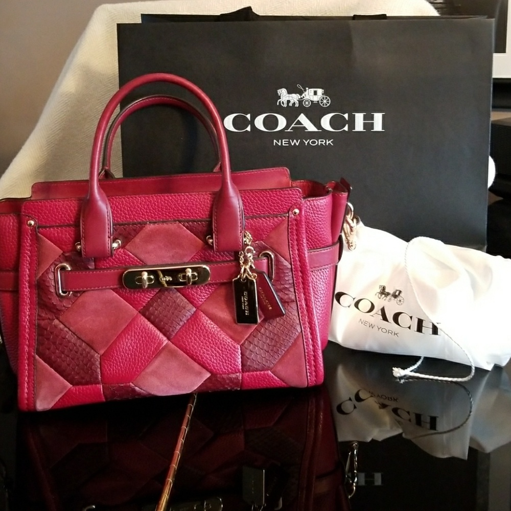 COACH HIGHER END SMALL SWAGGER ..MUST SEE!....SOLD!